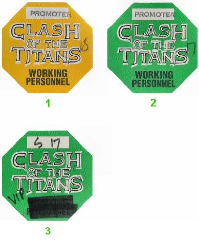 Slayer Backstage Pass