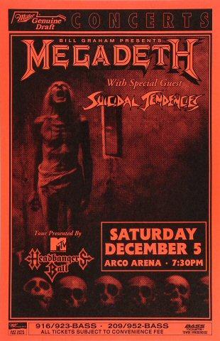 Megadeth Poster