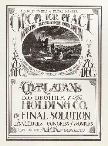 The Charlatans Handbill