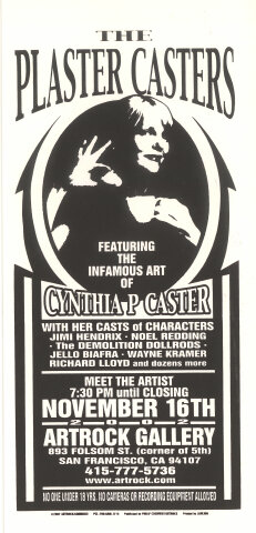 The Plaster Casters Silkscreen