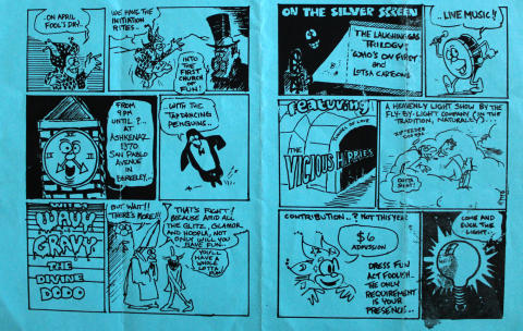 Vicious Hippies Handbill