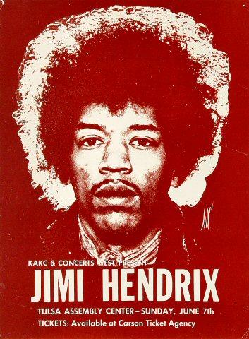 Jimi Hendrix Handbill