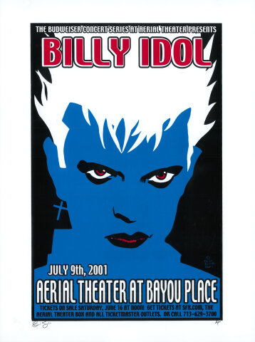 Billy Idol Silkscreen