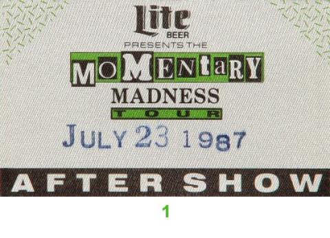 Joe Piscopo Backstage Pass