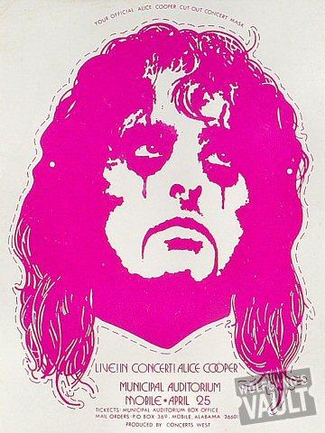 Alice Cooper Handbill
