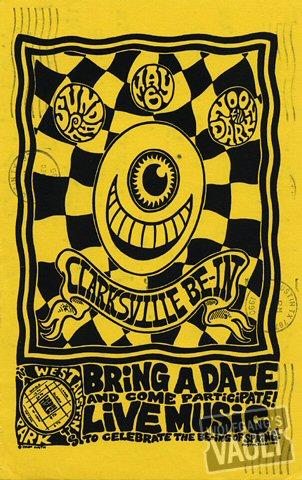 Clarksville Be-In Handbill