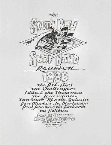 The Bel Airs Handbill