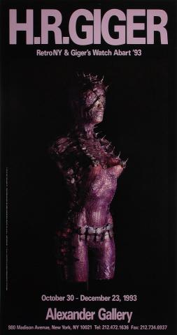 RetroNY and Giger's Watch Abart '93 Poster