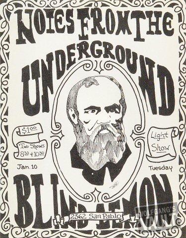 Notes From the Underground Handbill