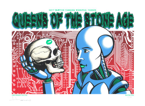 Queens of the Stone Age Silkscreen