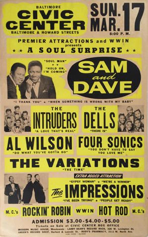 Sam & Dave Poster