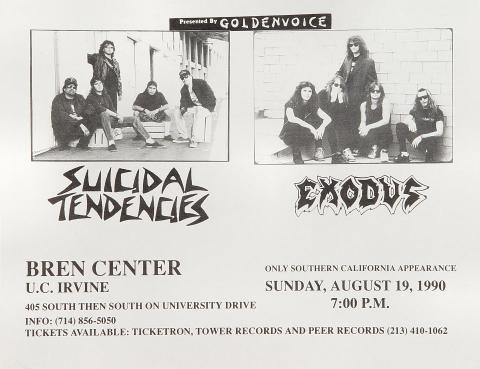 Suicidal Tendencies Handbill