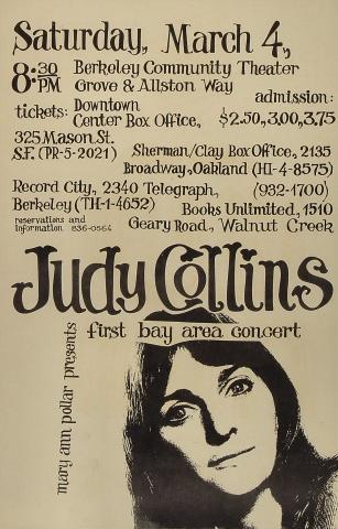 Judy Collins Poster