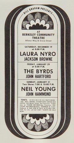 Laura Nyro Handbill