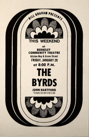 The Byrds Handbill