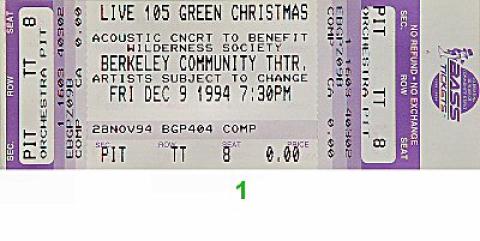 Wilderness Society Benefit Vintage Ticket