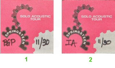 Bruce Springsteen Backstage Pass