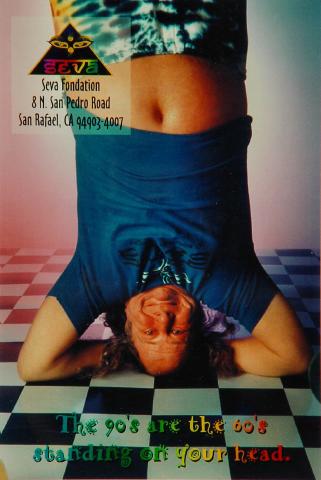 Wavy Gravy 60th Birthday Benefit Postcard