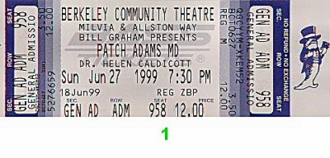 A Benefit Lecture for Camp Winnarainbow Vintage Ticket