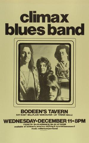 Climax Blues Band Poster