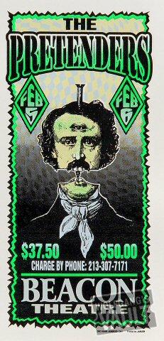 The Pretenders Handbill