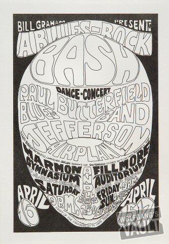 The Paul Butterfield Blues Band Handbill