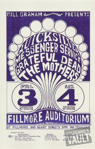 Quicksilver Messenger Service Handbill