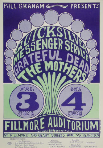 Quicksilver Messenger Service Poster