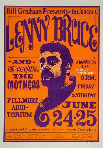 Lenny Bruce Poster