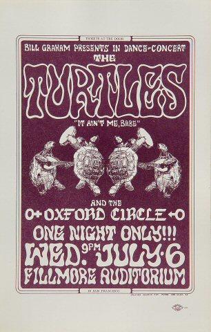 The Turtles Handbill