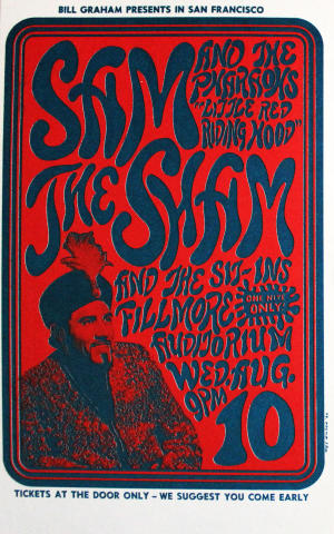 Sam the Sham & the Pharoahs Postcard