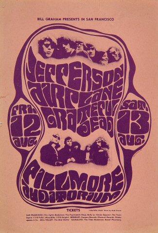 Jefferson Airplane Handbill