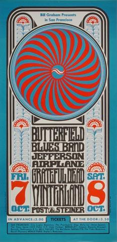 The Paul Butterfield Blues Band Handbill