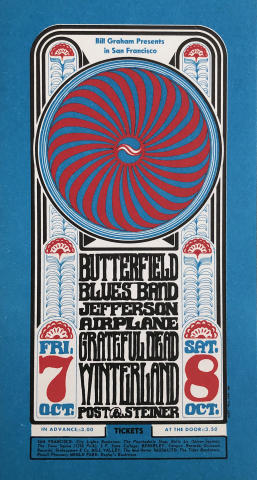 The Paul Butterfield Blues Band Postcard