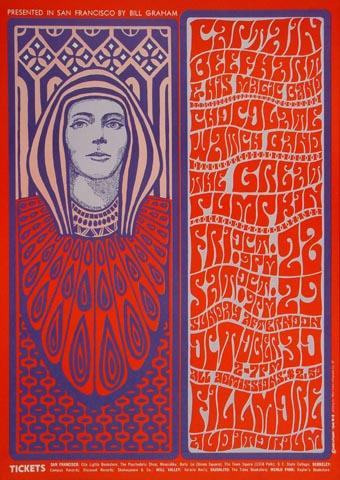 Captain Beefheart & The Magic Band Postcard