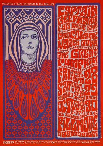 Captain Beefheart & The Magic Band Poster