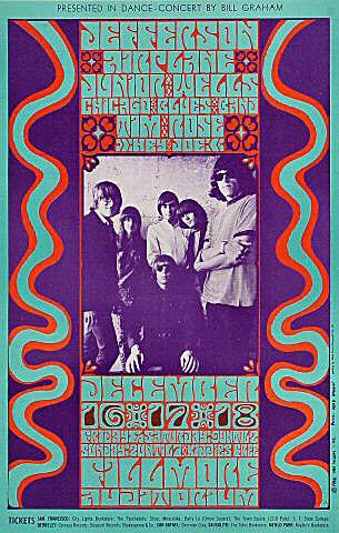 Jefferson Airplane Postcard