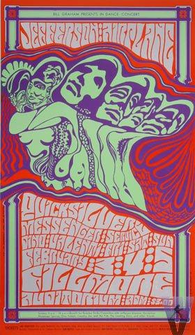 Jefferson Airplane Handbill