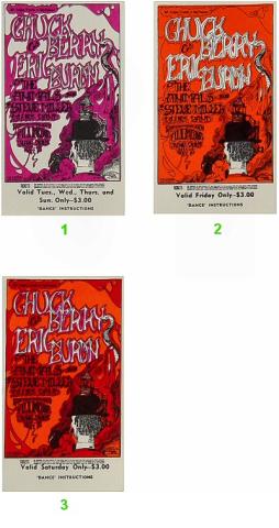 Chuck Berry Vintage Ticket