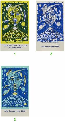 The Paul Butterfield Blues Band Vintage Ticket