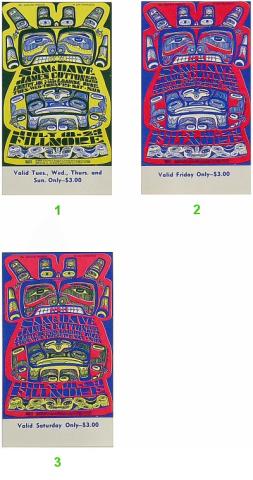 Sam & Dave Vintage Ticket