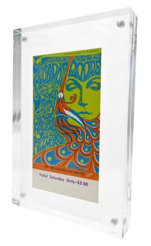 Yardbirds Framed Vintage Ticket