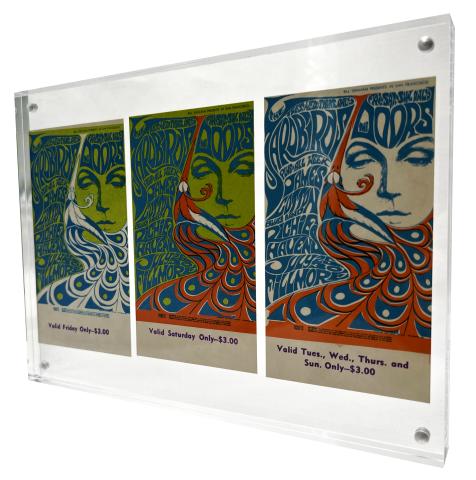 Yardbirds Framed Vintage Ticket