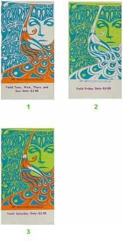 The Doors Vintage Ticket