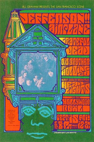 Jefferson Airplane Handbill