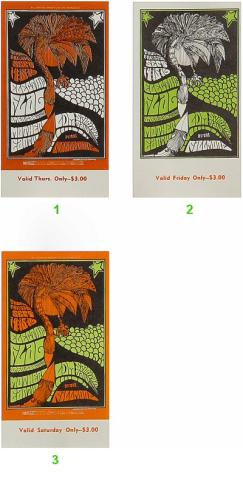 Electric Flag Vintage Ticket