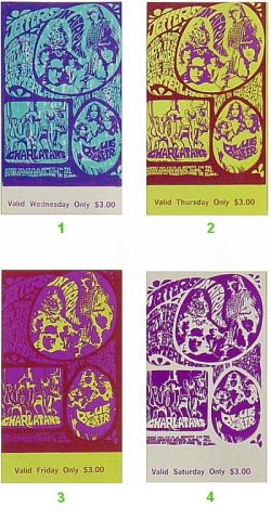 Jefferson Airplane Vintage Ticket