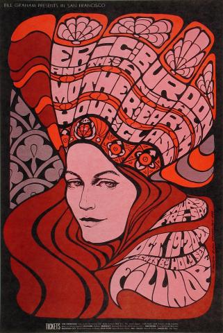 Eric Burdon & The Animals Poster