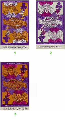 Donovan Vintage Ticket