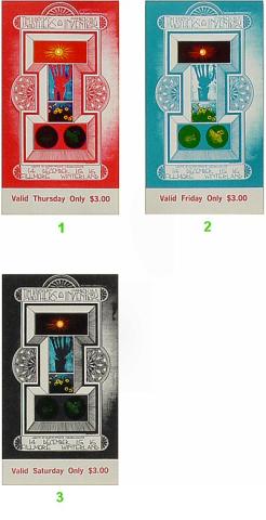 The Mothers of Invention Vintage Ticket